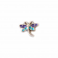 Blue and Purple Dragonfly